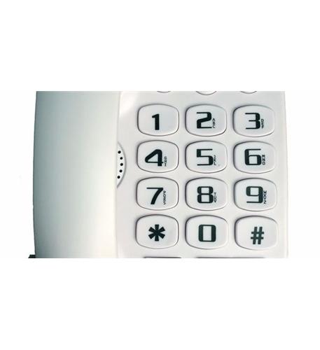 Big Button Speakerphone WHITE