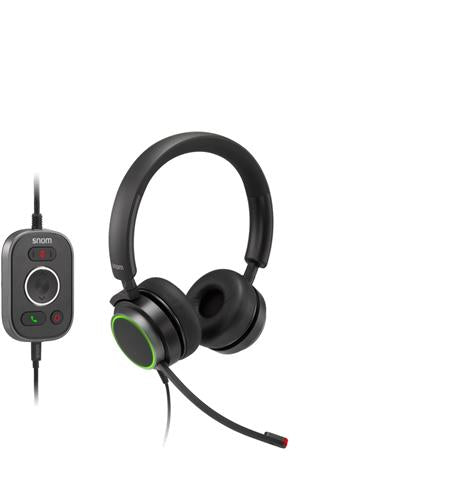 USB Double-Sided Binaural Headset