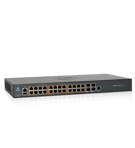 PoE Switch, 24 1G and 4 SFP+ fiber ports