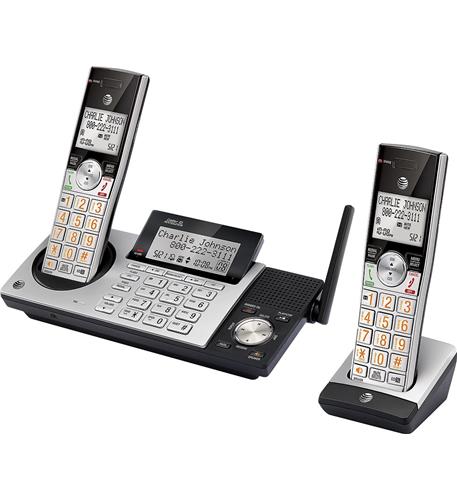 2 handset answering system w/dual CID