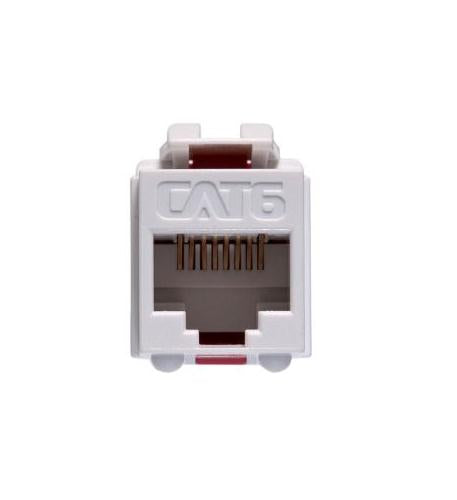 MODULE, CAT 6, HD, WHITE