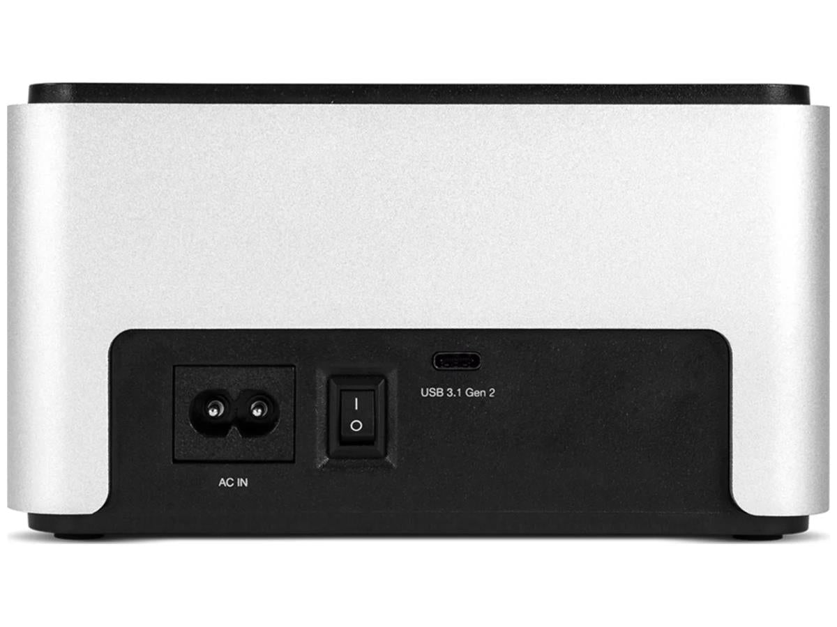 OWC Drive Dock USB 3.2 Dual Drive Bay Solution for 2.5-inch and 3.5-inch NVMe U.2 and SATA Drives