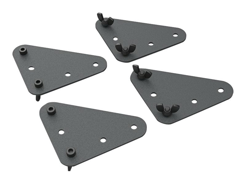 Heckler AV mounting component - for LCD display - black gray