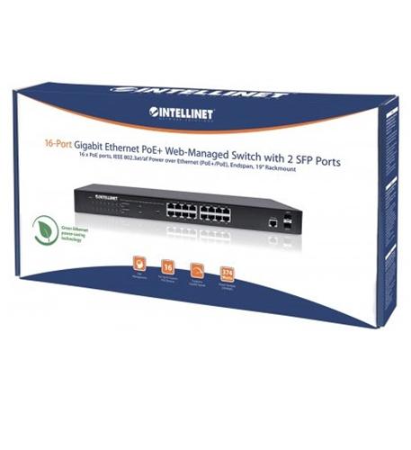 16 PORT GIGABIT POE+ MGD SWITCH