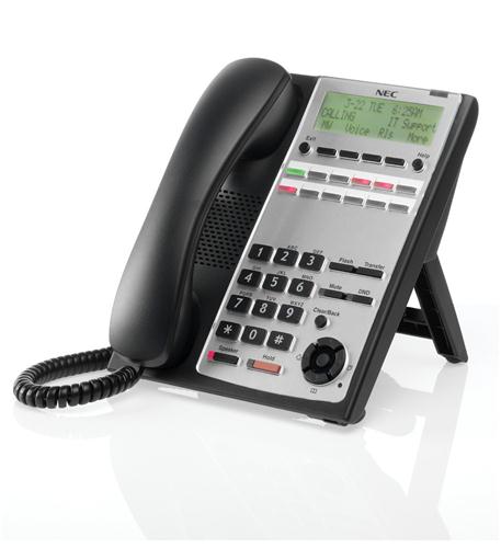 BE110270 12-Button Full-Duplex Tel BLACK