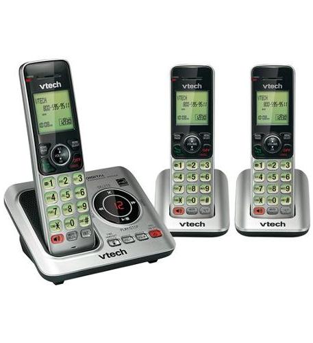 Vtech 3-handset cordless CID/ITAD