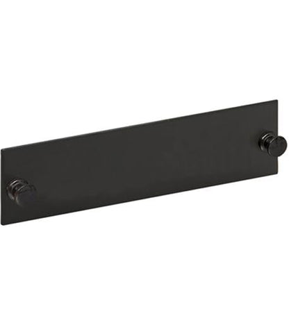 ADAPTER PANEL, BLANK, BLACK