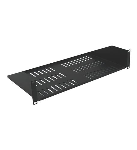 2U 10in VENTED SHELF 2 PACK