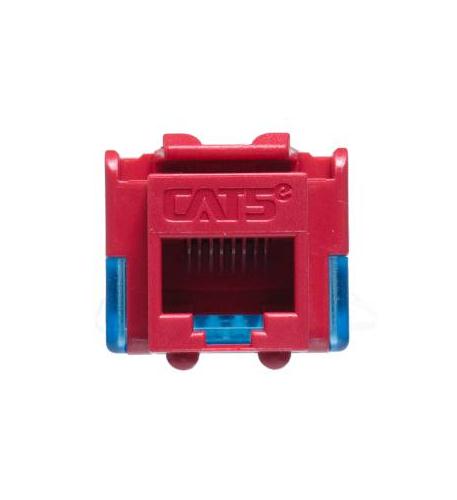 MODULE, CAT 5e, EZ, RED