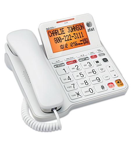 Corded Answering System w/Large Display