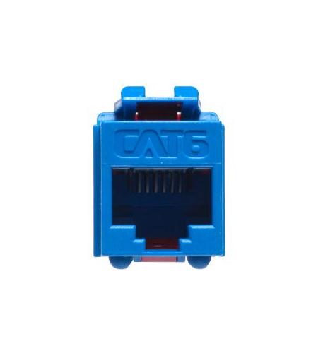 MODULE, CAT 6, EZ, 25 PK, BLUE