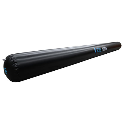 Seipel Marine 20' Inflatable Boat Bumper - Black [M4020-BLACK]