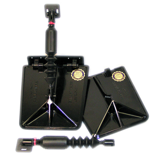 Lectrotab Smart Tab SX Composite Trim Tabs 9.5 x 10 f/15-18 Boat w/60 - 135HP - Black [SX9510-60]