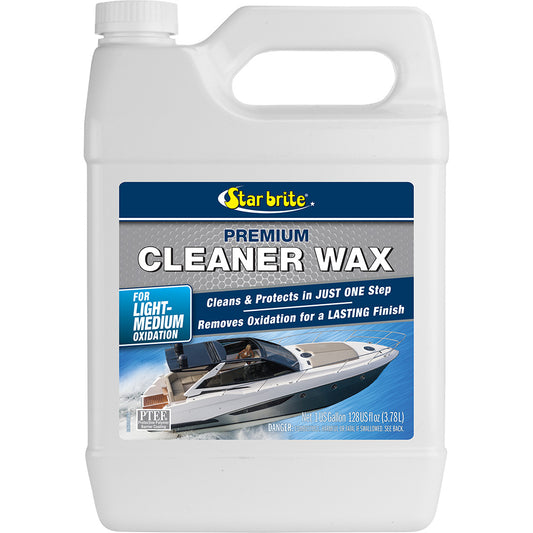 Star brite Premium Cleaner Wax - One-Step - 1 Gallon [89600]