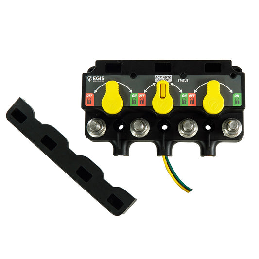 Egis XD Series Triple Flex 2 Relay/VSR/Relay w/Knobs - 12 P DT [8830-2535]