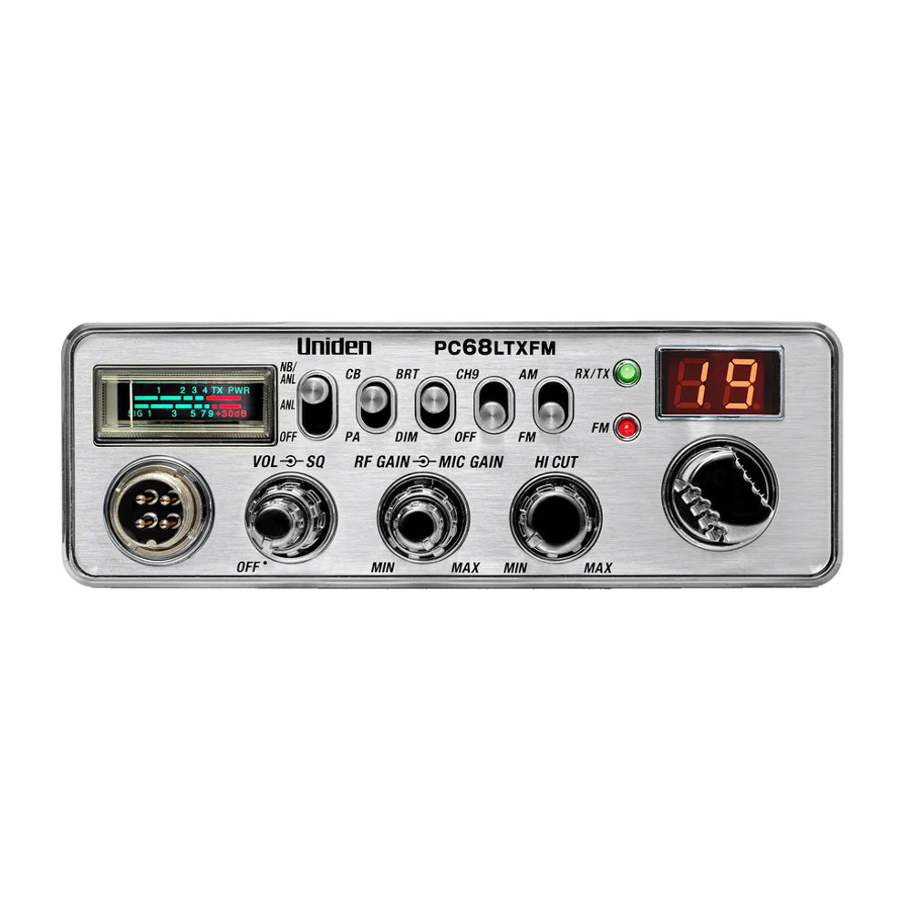Uniden Dual-Mode AM/FM CB Radio [PC68LTXFM]
