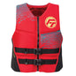 Full Throttle Men's Rapid-Dry Flex-Back Life Jacket - M - Red/Black [142500-100-030-26]