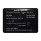 Safe-T-Alert 25 Series Surface Mount Dual Carbon Monoxide/Propane Alarm - 12V Hardwire - Black [25-741-BL]