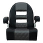 Springfield Console Helm Flip-Up - Black-Grey [1042035-BLK]