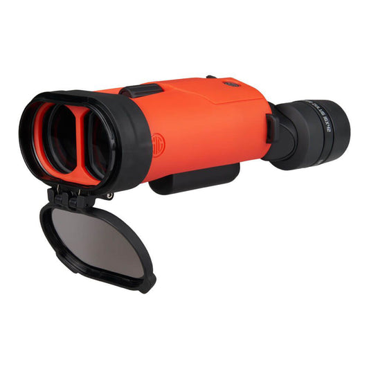 SIG SAUER ZULU6 HDX Stabilized Marine Binocular w/Polarized Flip Lens - 16x42mm - Orange [SOZ6WP16M]