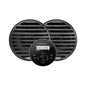 Aquatic AV GS2 Gauge Stereo  Pair of EC652 6.5" Black Speakers [CK304]