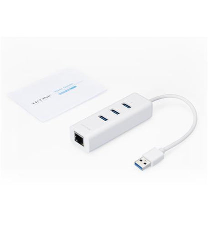 Gigabit Ethernet Adapter 3 Port USB