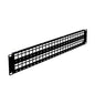 48 PORT BLANK PATCH PANEL 2U