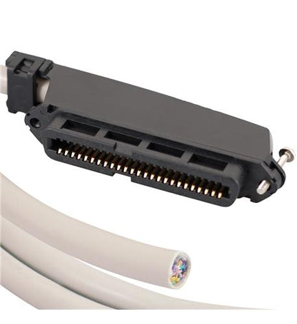 25-PR CABLE ASSEMBLY, F-BLUNT,90deg,10'