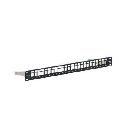 PATCH PANEL,BLANK,CAT 6A FTP,24PORT,1RMS