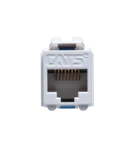 MODULE, CAT 5e, HD, 25 PK, WHITE