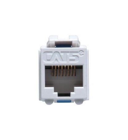 MODULE, CAT 5e, HD, 25 PK, WHITE