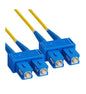 JUMPER, SC-SC, DUPLEX, SM, 1M