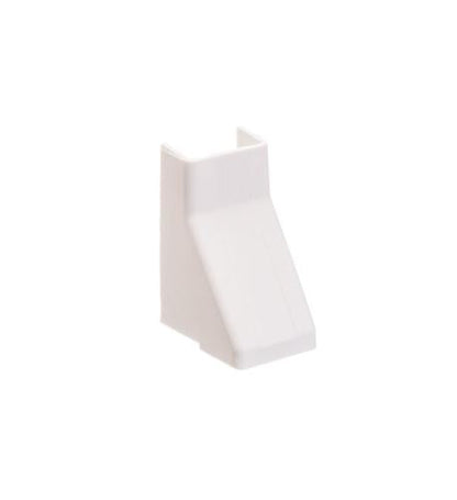 CEILING ENTRY & CLIP, 1 1/4", WH