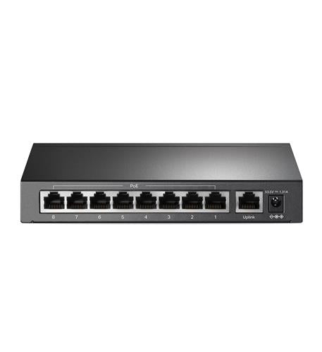 9-Port 10/100Mbps Desktop Switch w/8PoE+