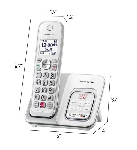 3 Handset DECT 6.0 Exp Cordless Phone
