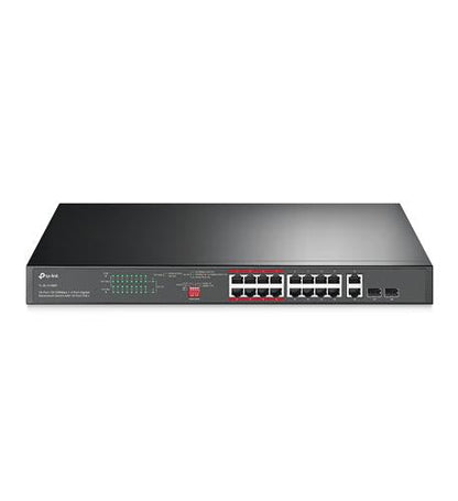 16-Port 10/100Mbps+ 2-Port Giga Switch