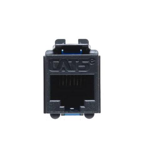MODULE, CAT 5e, HD, BLACK