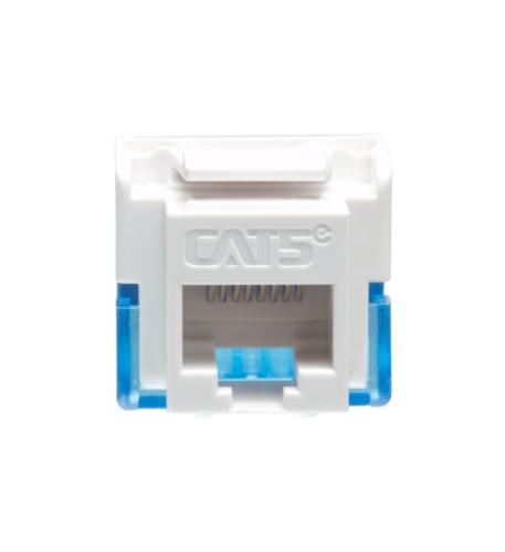 MODULE, CAT 5e, EZ, WHITE