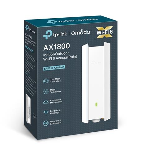 AX1800 Indoor/Outdoor Dual-Band Wifi AP