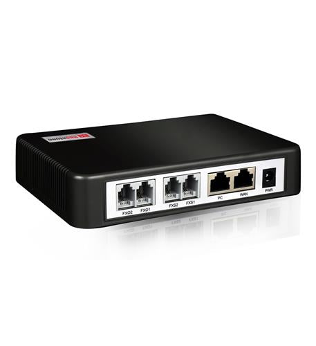 2FXS and 2FXO ports, 2 Giga ETH