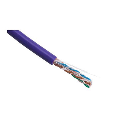 CAT 6 PLENUM PURPLE
