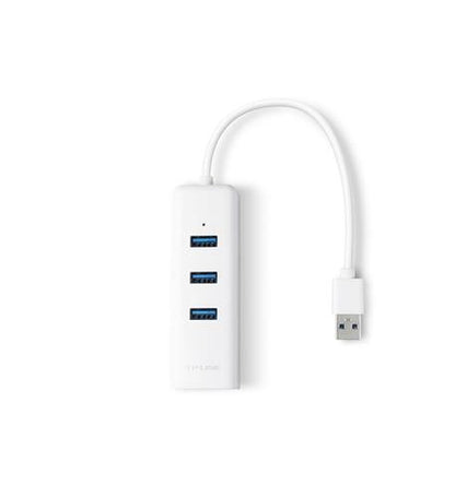 Gigabit Ethernet Adapter 3 Port USB