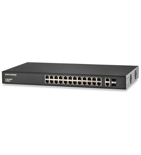 C-100 24 Port Fast Ether PoEplus Switch