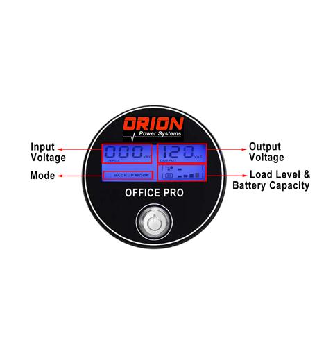 OFFICE PRO LCD 1000VA 600W