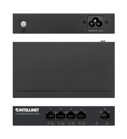 5-Port Gb Ethernet PoEplus Switch