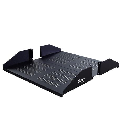 RACK SHELF, 20i DEEP DOUBLE VENTED, 2RMS