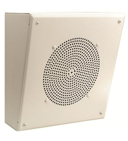 Angled Front Amplified Metal Box Speaker