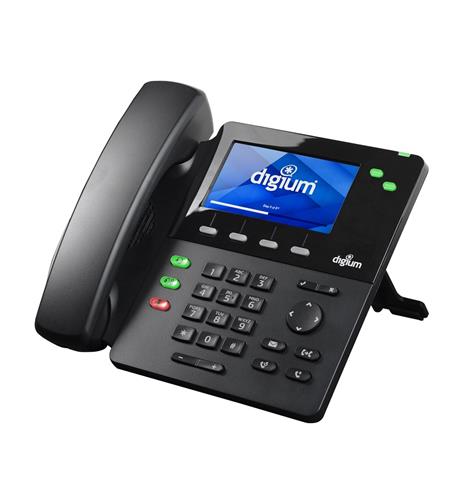 D60, 2-Line SIP w/HD, 4.3" color display