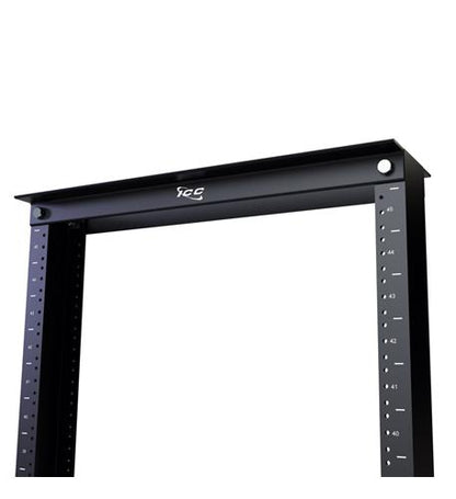DISTRIBUTION RACK BLACK, 6FT 38 RMS