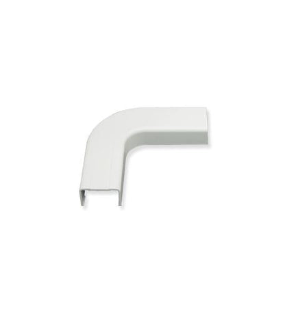 FLAT ELBOW, 1 1/4in, WH